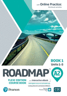 Roadmap A2 Flexi Edition Course Book 1 with eBook and Online Practice Access