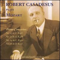 Robert Casadesus Plays Mozart - Robert Casadesus (piano)
