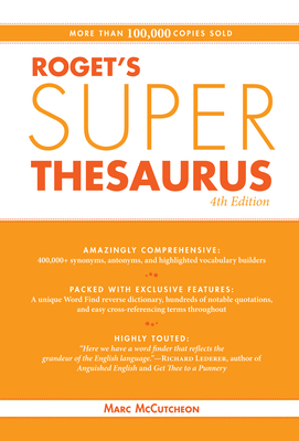 Roget's Super Thesaurus - McCutcheon, Marc