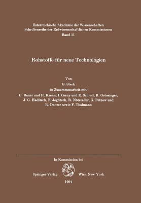 Rohstoffe F?r Neue Technologien - Bauer, G, and Sterk, Georg M, and Krenn, H