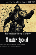 Rolemaster Blog Monthly: Monster Special
