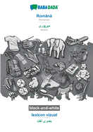 Romna - Mirpuri (in arabic script), lexicon vizual, BW: BABADADA Romanian - Mirpuri (in arabic script), visual dictionary, BW