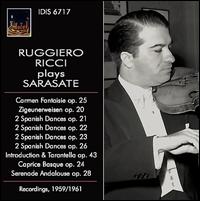 Ruggiero Ricci plays Sarasate - Brooks Smith (piano); Ruggiero Ricci (violin); London Symphony Orchestra; Pierino Gamba (conductor)