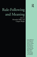 Rule-following and Meaning