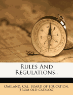 Rules and Regulations..