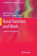 Rural Families and Work: Context and Problems