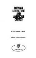 Russian Literature and American Critics