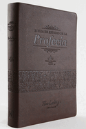 Rvr 1960 Biblia de Estudio de la Profeca Color Marrn Con ndice / Prophecy Stu Dy Bible Brown Imitation Leather with Index