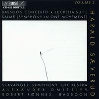 Saeverud: Bassoon Concerto/ Lucretia/ Salme - Stavanger Symphony Orchestra; Alexander Dmitriev (conductor)
