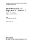 Safety Evaluation & Regulation of Chemicals - Homburger, F (Editor)