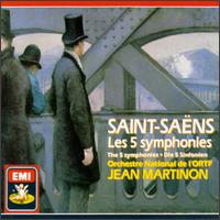 Saint-Sans: Les 5 Symphonies - Bernard Gavoty (organ); ORTF National Orchestra; Jean Martinon (conductor)
