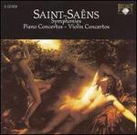 Saint-Sans: Symphonies; Piano Concertos; Violin Concertos [Box set] - Bernard Gavoty (organ); Gabriel Tacchino (piano); Ralph Kirshbaum (cello); Ulf Hoelscher (violin)