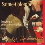 Sainte-Colombe: Concerts a deux violes esgales, Vol. 4