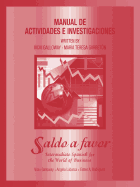 Saldo a Favor, Workbook: Intermediate Spanish for the World of Business