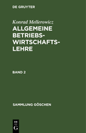 Sammlung Gschen Allgemeine Betriebswirtschaftslehre