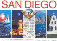 San Diego Popout Map - Rand McNally And Company