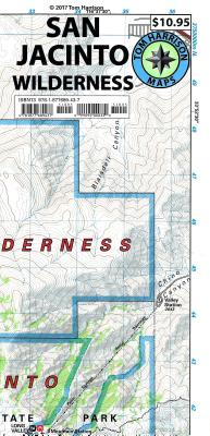 San Jacinto Wilderness Trail Map - Tom Harrison Maps, and Harrison, Tom