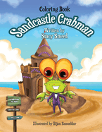 Sandcastle Crabman Coloring Book