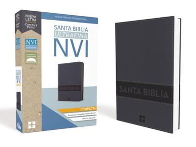 Santa Biblia Nvi, Ultrafina Compacta, Aqua C/Cierre - Nueva Version Internacional