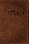 Santiago: Simulated Leather Writing Journal