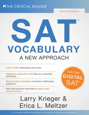 SAT(R) Vocabulary: A New Approach - Krieger, Larry, and Meltzer, Erica