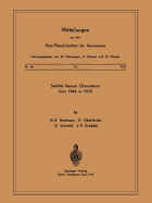 Satellite Beacons Observations from 1964 to 1970