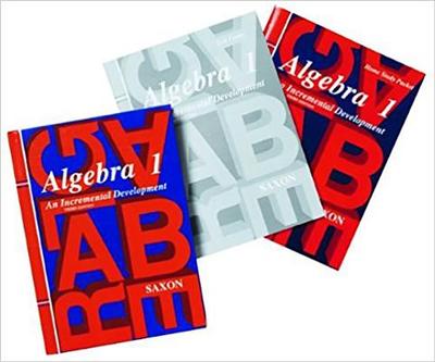 Saxon Algebra 1: Homeschool Kit W/Solutions Manual Grades 9-12 - Saxpub, and Saxon Publishers (Prepared for publication by)