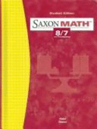 Saxon Math 8/7: Assessments & Classroom Masters