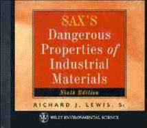 Sax's Dangerous Properties of Industrial Materials