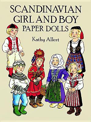 Scandinavian Girl and Boy Paper Dolls - Allert, Kathy