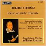 Schtz: Kleine geistliche Konzerte - Adele Stolte (soprano); Arno Schonstedt (harpsichord); Arno Schonstedt (organ); Frauke Haasemann (alto);...