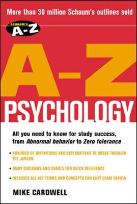 Schaum's A-Z Psychology - Cardwell, Mike