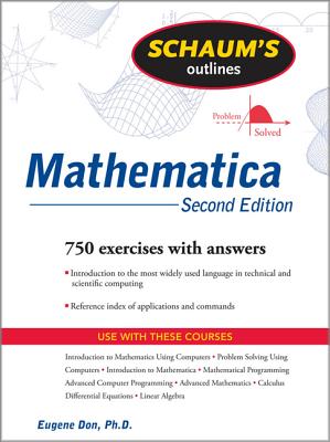 Schaum's Outline of Mathematica, Second Edition - Don, Eugene