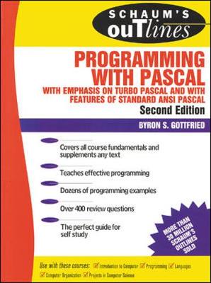 Schaum's Outline of Programming with Pascal - Gottfried, Byron