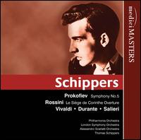 Schippers conducts Prokofiev, Rossini, Vivaldi and others - Philharmonia Orchestra; Thomas Schippers (conductor)