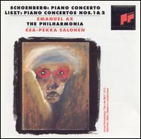 Schoenberg: Piano Concerto, Op. 42; Liszt: Piano Concertos Nos. 1 & 2 - Emanuel Ax (piano); Philharmonia Orchestra; Esa-Pekka Salonen (conductor)