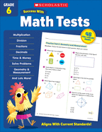 Scholastic Success with Math Tests Grade 6 Workbook
