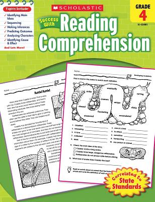 Scholastic Success with Reading Comprehension, Grade 4 Workbook - Scholastic