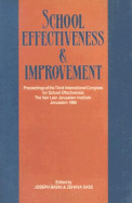 School Effectiveness and Improvement: Proceedings of the Third International Congress for School Effectiveness