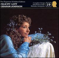 Schubert: Complete Songs, Vol. 19 - Felicity Lott (vocals); Graham Johnson (piano)