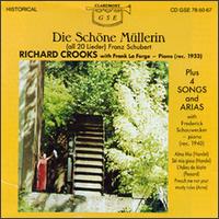 Schubert: Die Schne Mllerin - Frank La Forge (piano); Richard Crooks (tenor)