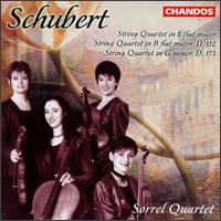 Schubert: Early String Quartets - Catherine Yates (violin); Gina McCormack (violin); Helen Thatcher (cello); Sorrel Quartet; Vicci Wardman (viola)