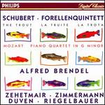 Schubert: Forellenquintett; Mozart: Piano Quartet - Alfred Brendel (piano); Peter Riegelbauer (double bass); Peter Riegelbauer (bass); Richard Duven (cello); Tabea Zimmermann (viola); Thomas Zehetmair (violin)