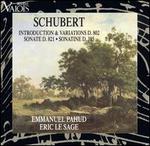 Schubert: Introduction & Variation D. 802; Sonate D. 821; Sonatine D. 385