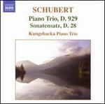 Schubert: Piano Trio, D. 929; Sonatensatz, D. 28