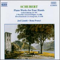 Schubert: Piano Works for Four Hands - Ilona Prunyi (piano); Jen Jand (piano)