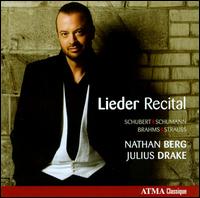 Schubert, Schumann, Brahms, Strauss: Lieder Recital - Julius Drake (piano); Nathan Berg (bass baritone)