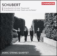 Schubert: String Quartet "Rosamunde"; String Quartet "Death and the Maiden" - Alex Redington (violin); Doric String Quartet; John Myerscough (cello); Jonathan Stone (violin); Simon Tandree (viola)