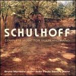 Schulhoff: Complete Music for Violin and Piano