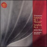 Schumann: Symphonies No. 3 "Rhenish" & 4 - NDR Symphony Orchestra; Gnter Wand (conductor)
